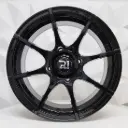 RIN 15X7 4-100/114.3 R1 SPORT 1083 FULL BLACK ET25 CB73.1 