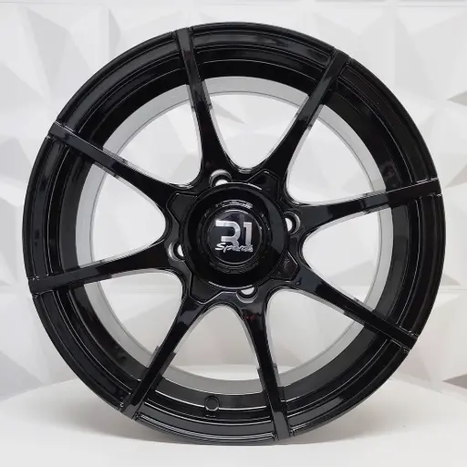 [156804] RIN 15X7 4-100/114.3 R1 SPORT 1083 FULL BLACK ET25 CB73.1 