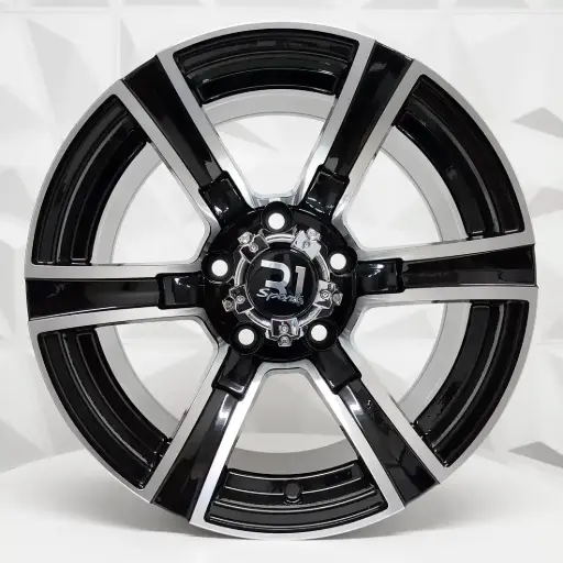 [150545] RIN 15X8 6-114.3 R1 SPORT 5968 MACHINE BLACK ET0 CB83