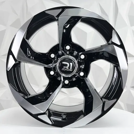 [153503] RIN 15X10 6-139.7 R1 SPORT 5669 BLACK MACHINE FACE ET-44 CB110.5 