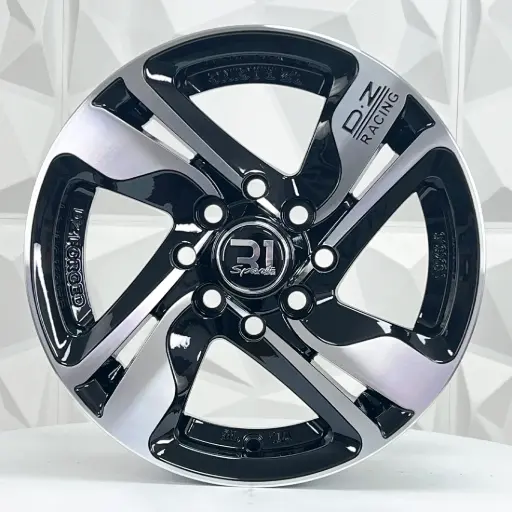 [133504] RIN 13X5.5 4-100/114.3 R1 SPORT 4019 BLACK MACHINE ET25 CB73.1 