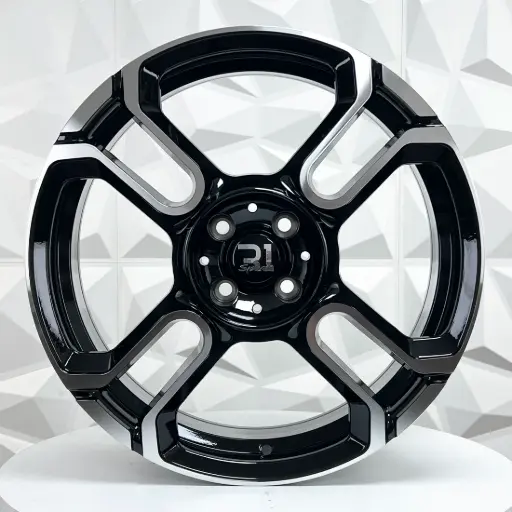[180598] RIN 18X7 4-100 R1 SPORT F8002 BLACK MACHINE FACE ET45 CB56.1